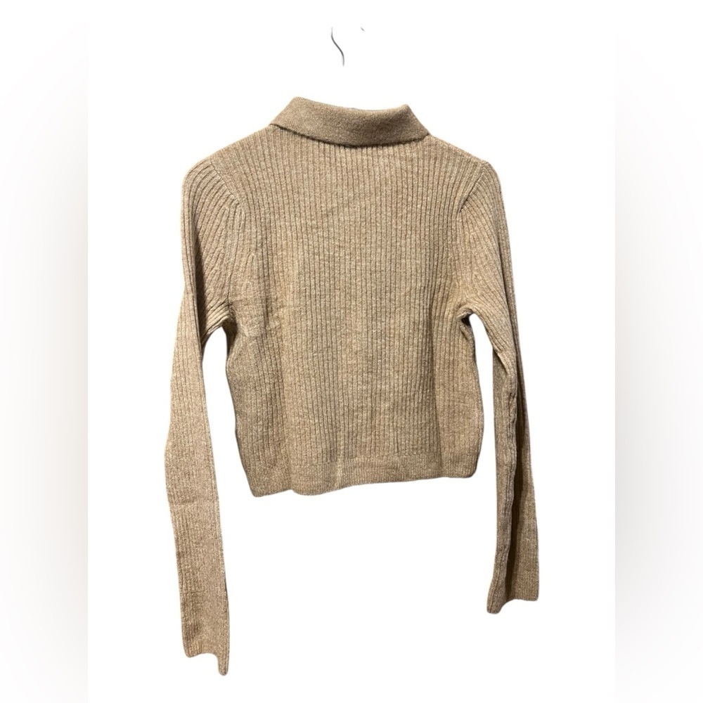 Gap Ribbed Button-Front Cardigan – Medium - Picture 3 of 5